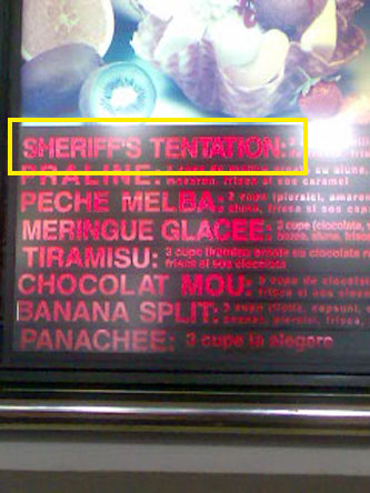 sheriff tentation