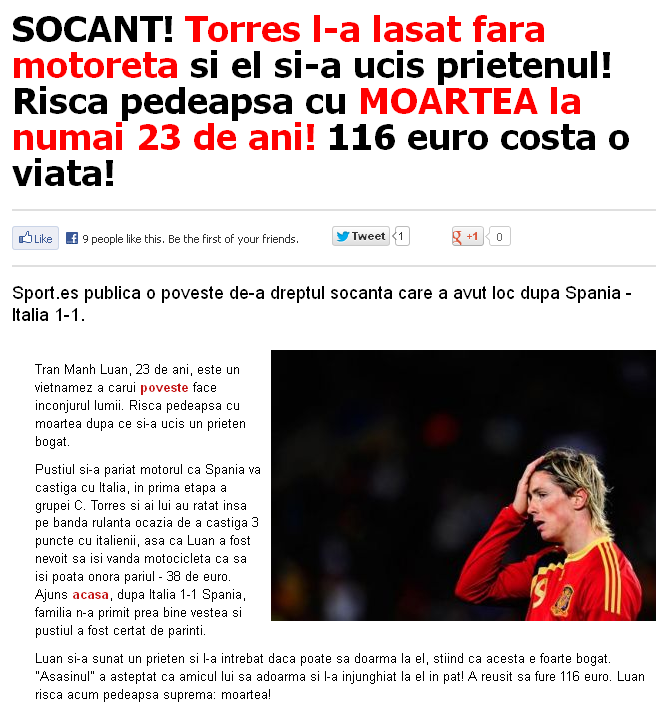 stire sport