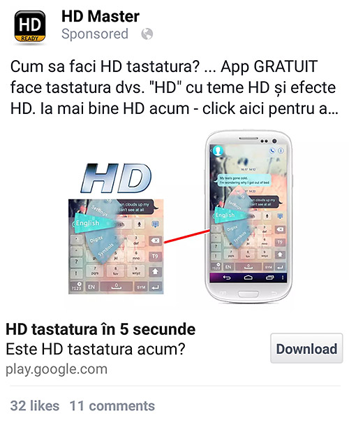 tastatura HD